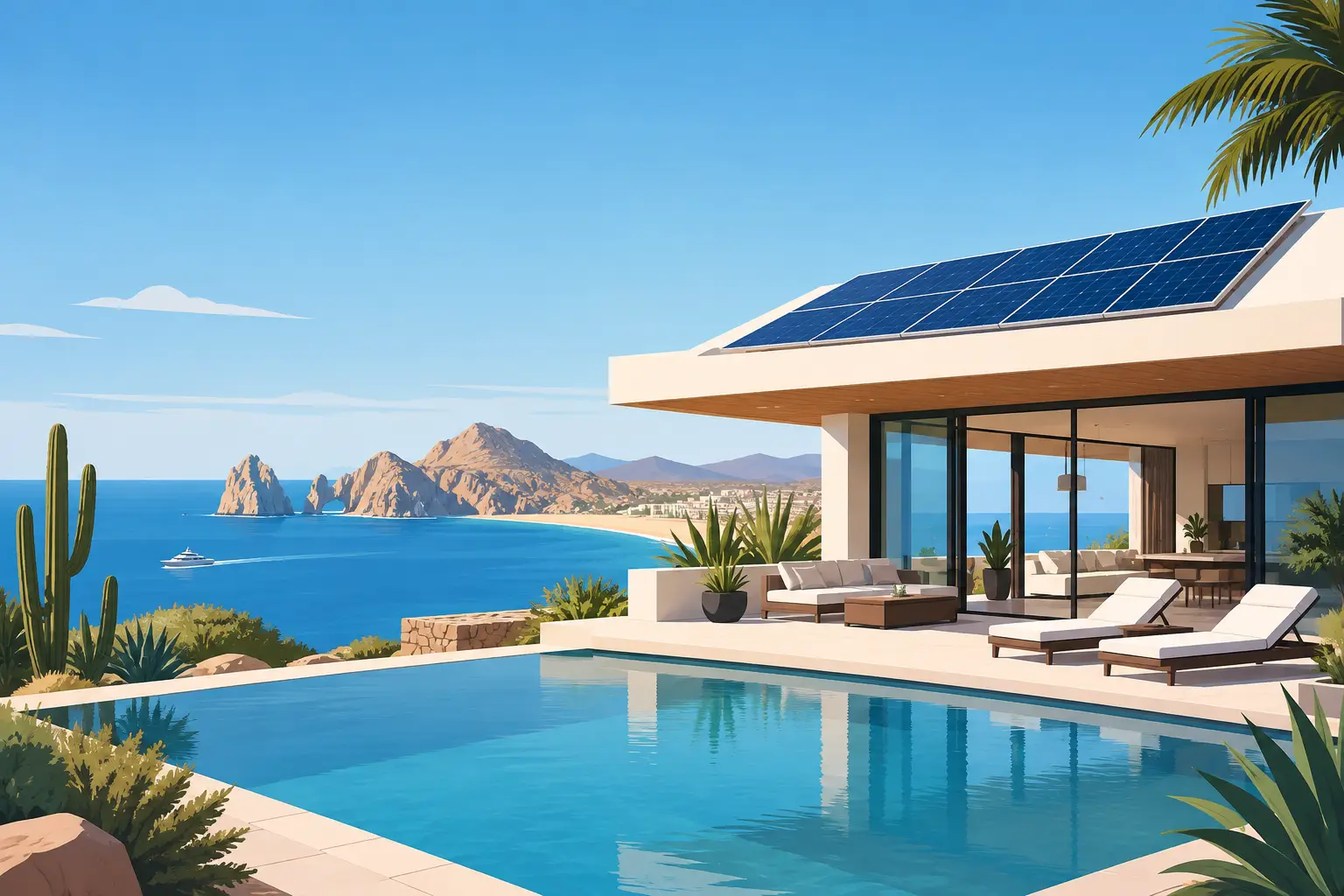 Solar Installation Los Cabos for Luxury Homes